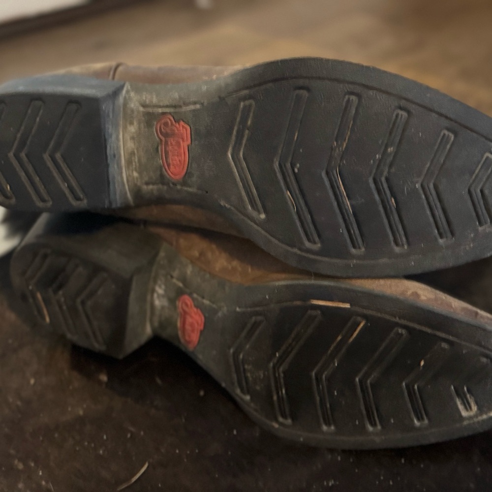 Justin Boots Brown Western Boots - Picture 4 of 5